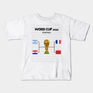 WORD CUP 2022 semi final Kids T-Shirt